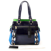 buy your Versace Colorblock Shoulder Bag