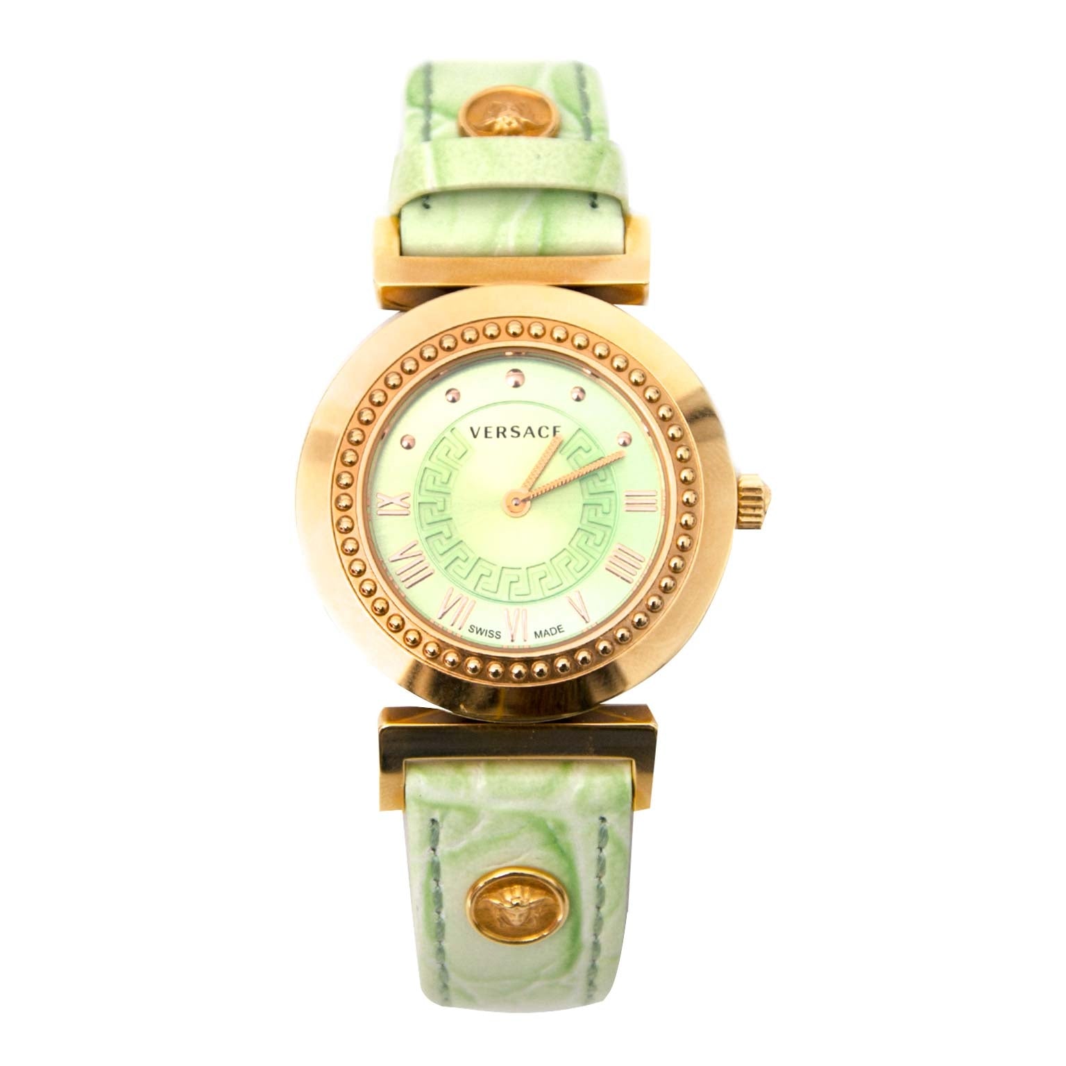 acheter pour le meilleur prix Versace Cleopatra Mother Of Pearl Dial Watch