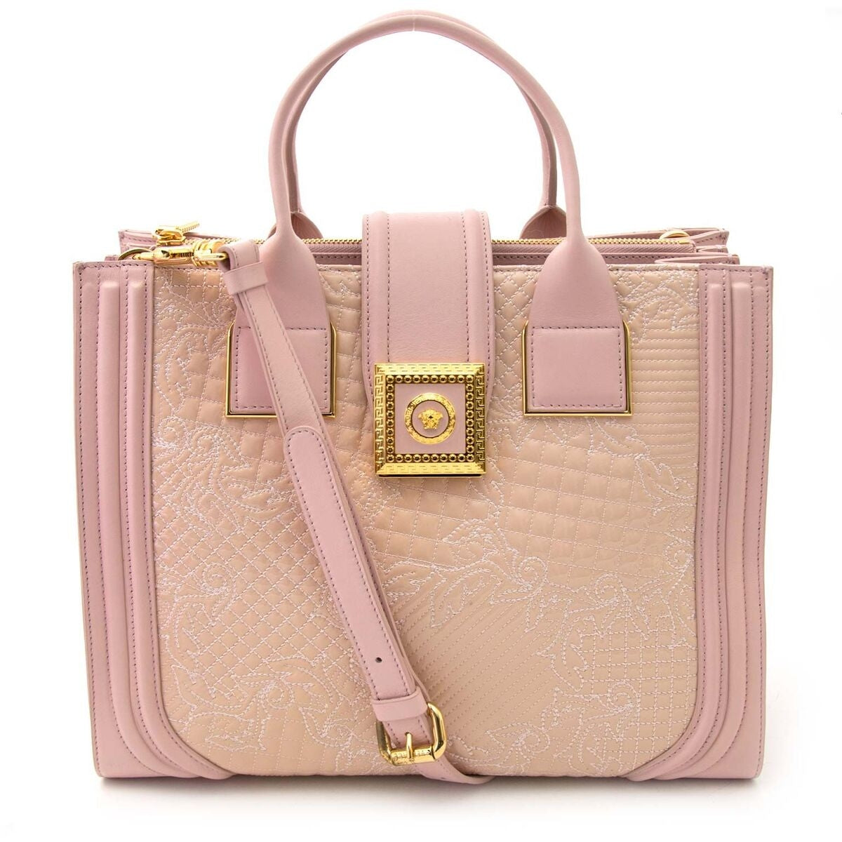 Buy authentic Versace pink bags at the right price at LabelLOV vintage webshop. Safe and secure online shopping.