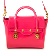 Buy it Versace Patent Pink Small Medusa Bag