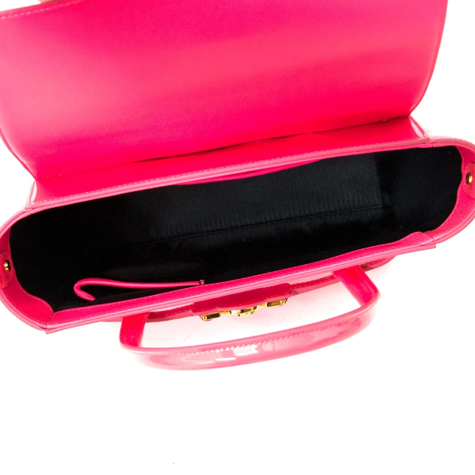 Versace Patent Pink Small Medusa Bag kopen en verkopen