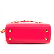 Versace Patent Pink Small Medusa Bag pour le meilleur prix chez Labellov à Anvers