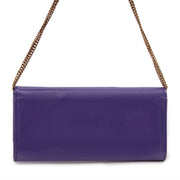 Secondhand Versace Purple Wallet on Chain Medusa online available at Labellov