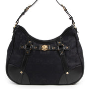 Versace Black Fabric Medusa Shoulder Bag for the best price at Labellov