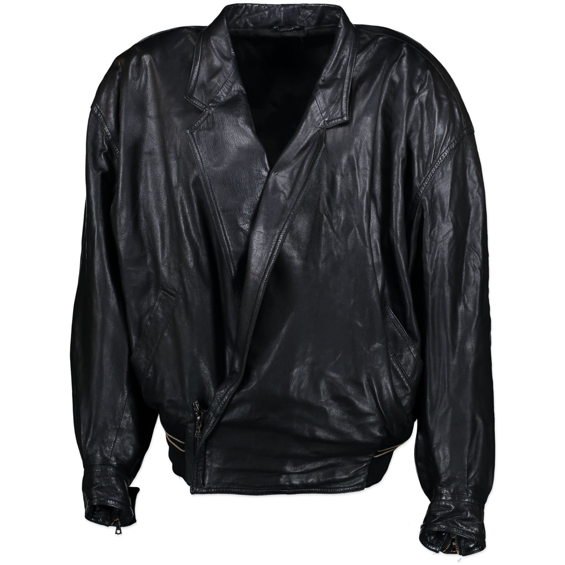 Koop authentieke Versage leren jas voor de juiste prijs bij Labellov designer vintage.