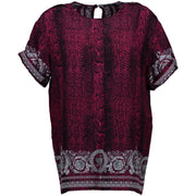 Versace Snake Print Shirt - size S/M