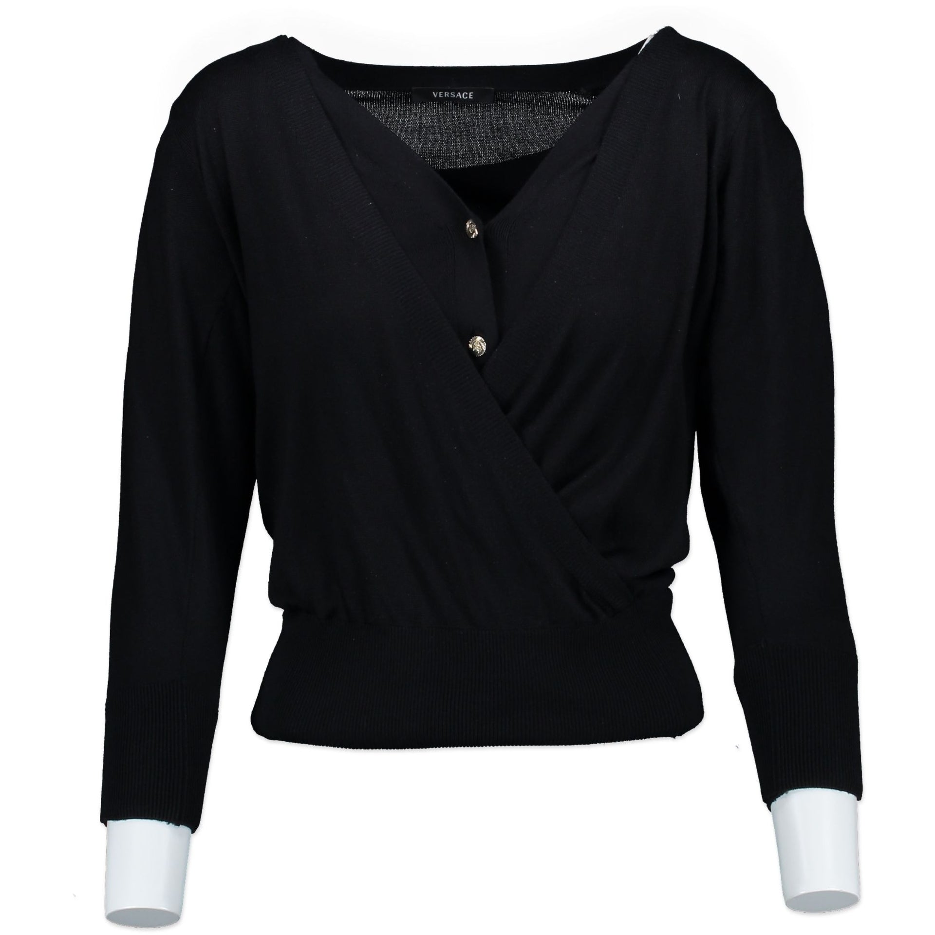 Buy authentic secondhand Versace knitwear at Labellov vintage designer webshop for the right prices safe and secure online shopping.