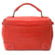 Kaufen Sie eine authentische gebrauchte Versace Orange Kroko Flap Bag zum richtigen Preis im LabelLOV Vintage Webshop. Sicheres Online- und sicheres Einkaufen.