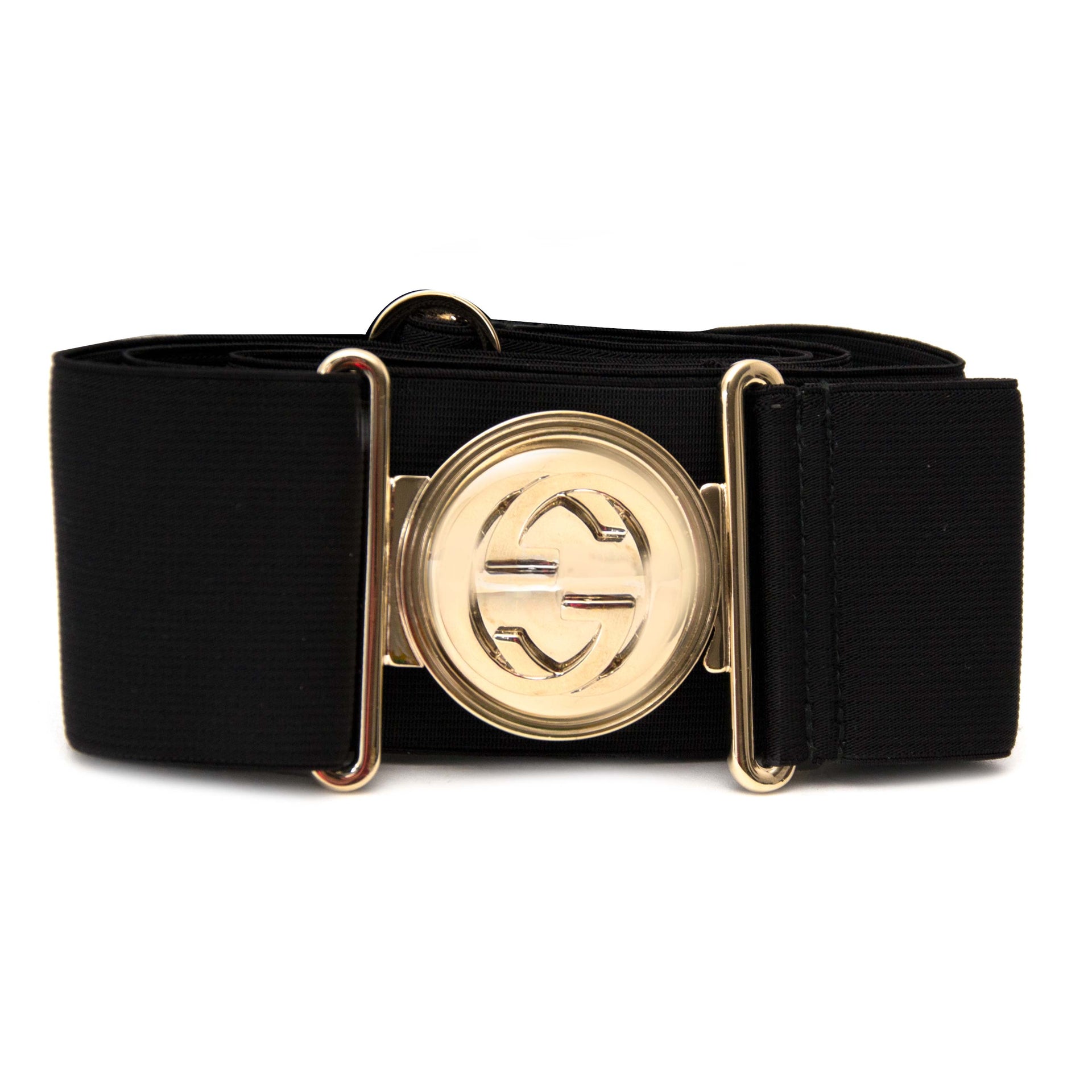 Gucci Elastic Black Belt kopen en verkopen aan de beste prijs bij Labellov