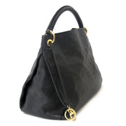 achetez secondmain Louis Vuitton Black Leather Artsy MM sur labellov