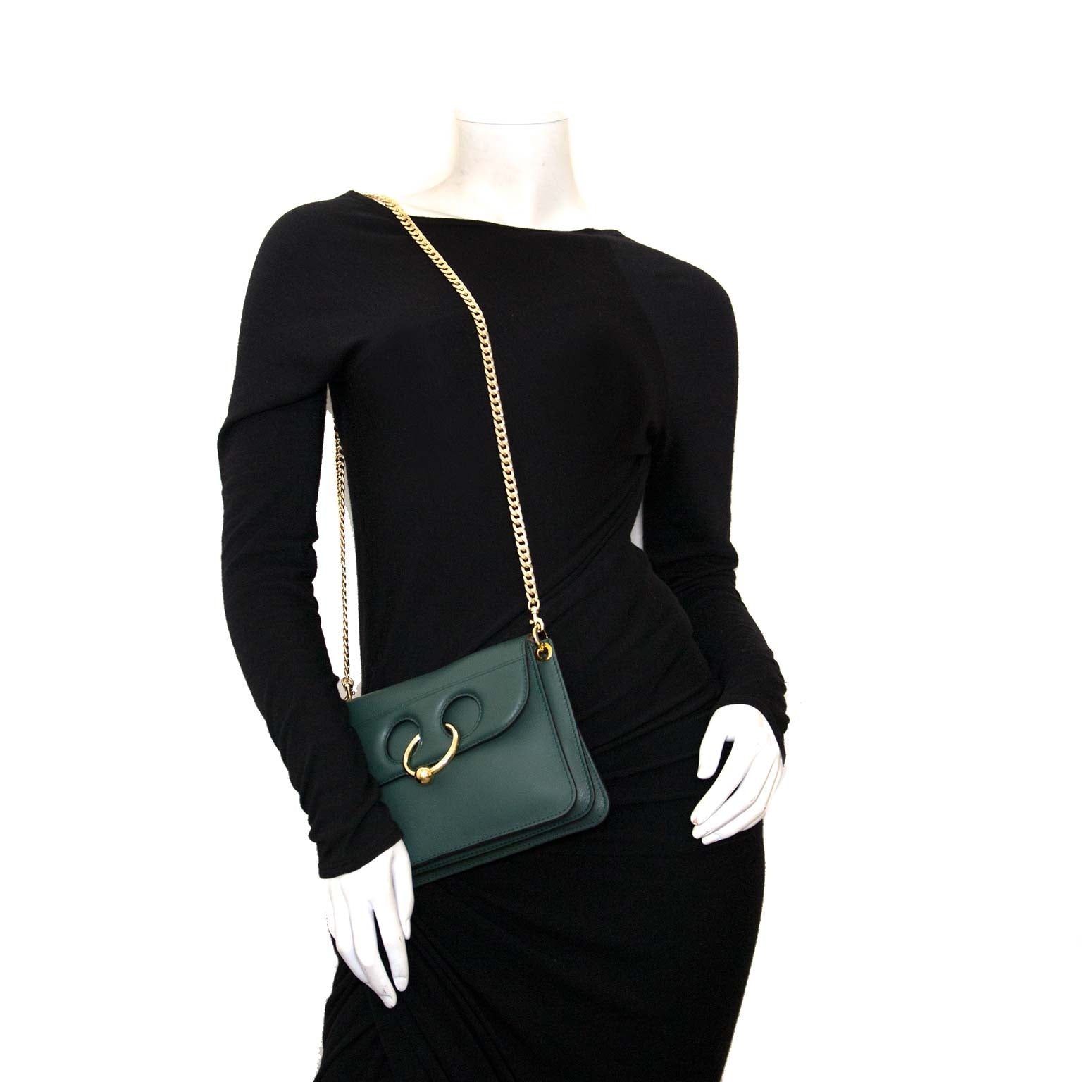 JW Anderson Mini Pierce Bag Selva Green – Labellov