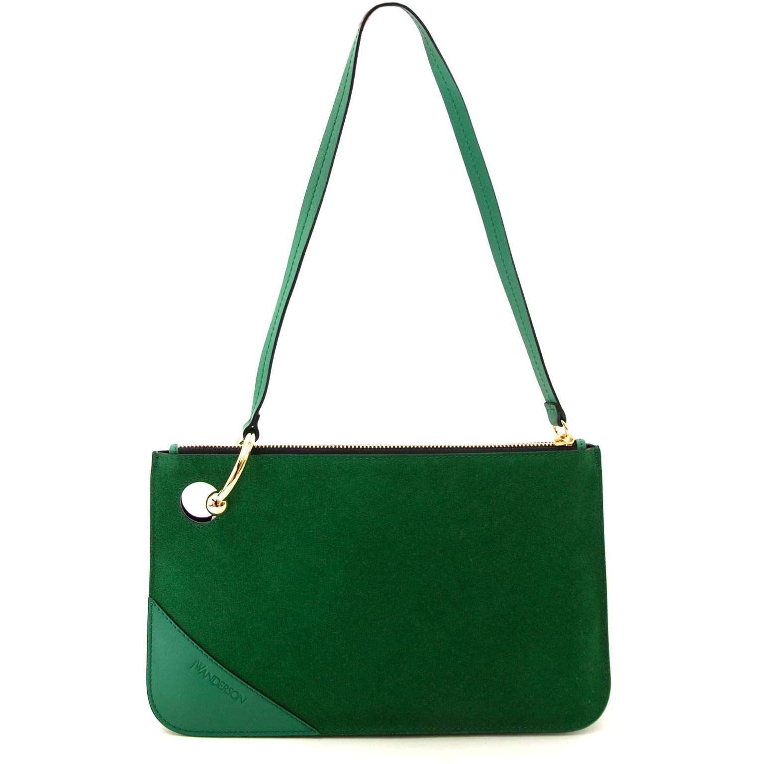 JW Anderson Emerald Green Pierce Clutch – Labellov