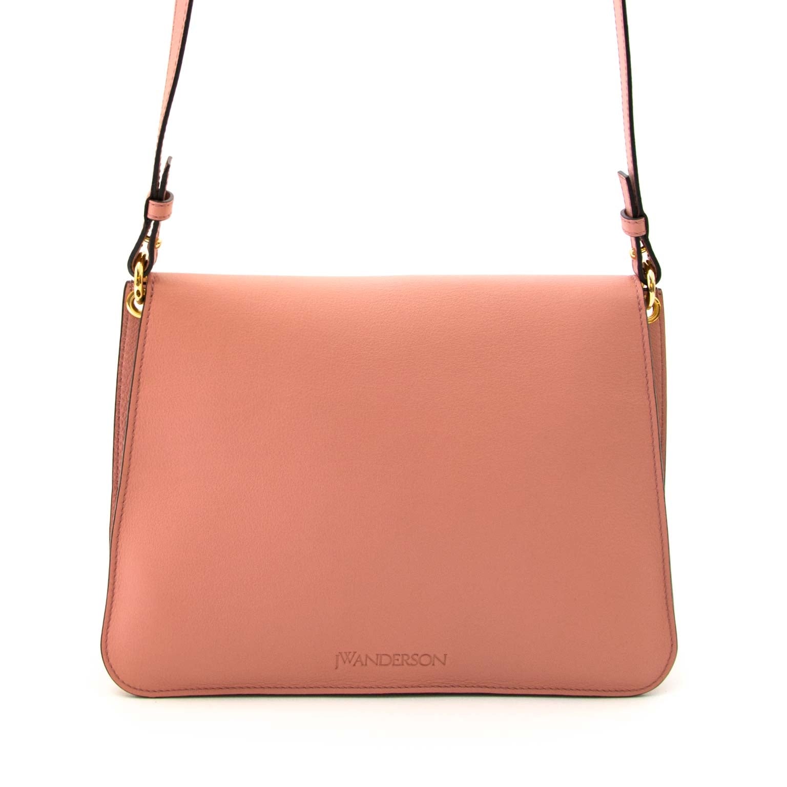 koop authentieke jw anderson medium pierce tas dusty rose nu online bij labellov vintage mode webshop belgië
