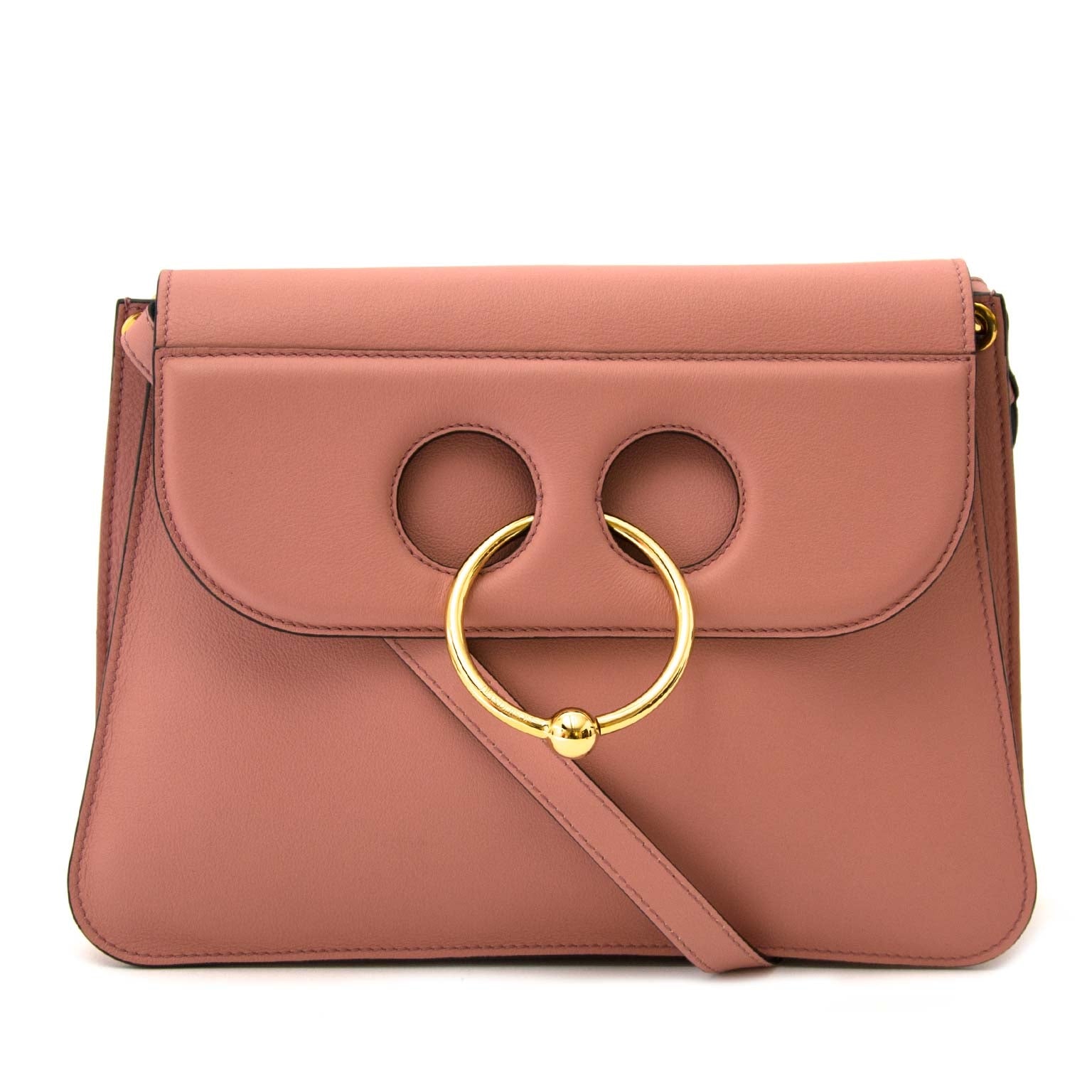 JW Anderson medium pierce dusty rose bag dusty rose now for sale at labellov vintage fashion webshop belgium