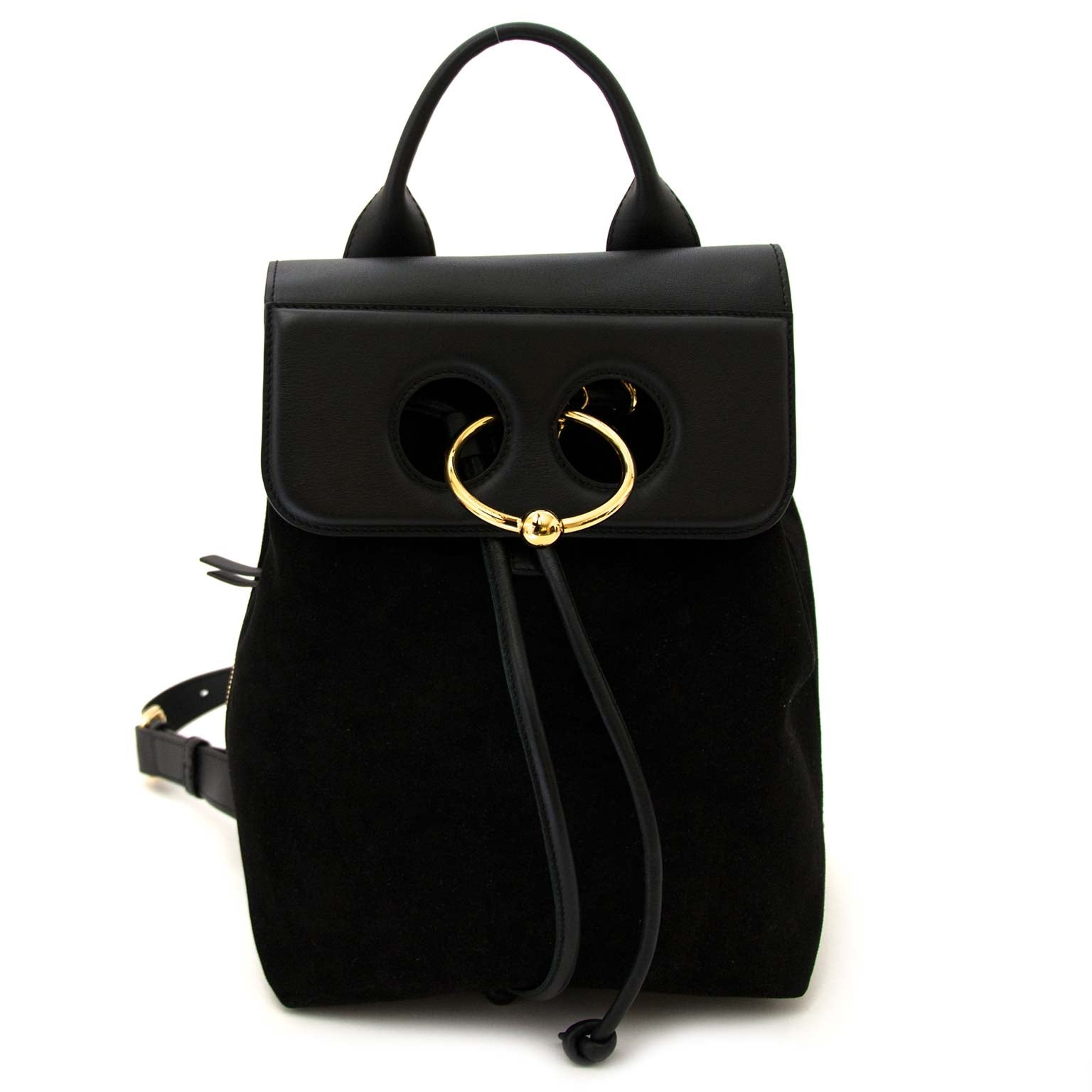 JW anderson mini pierce backpack black at labellov vintage fashion webshop belgium