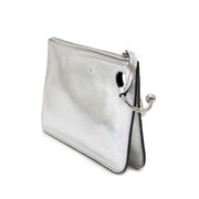 jw anderson zilveren pierce clutch nu te koop bij labellov vintage mode webshop belgië