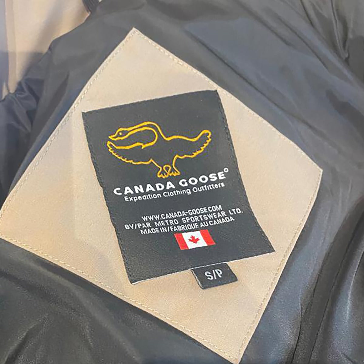 Canada Goose Tan Mystique Long Parka Coat - Size S