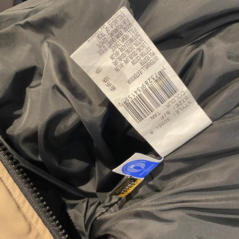 Canada Goose Tan Mystique Long Parka Coat - Size S