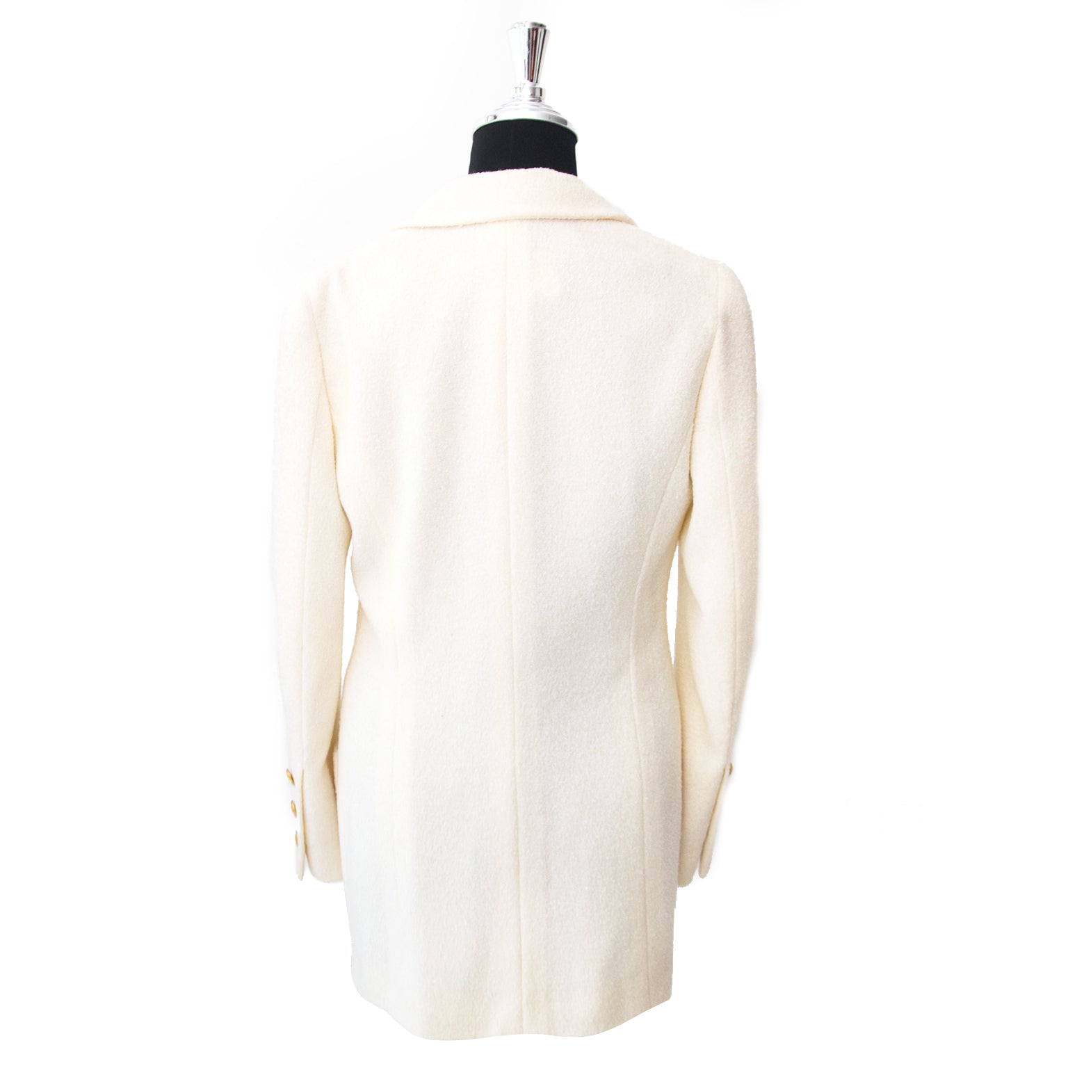 We are selling a 100% authentic Chanel Beige Woolen Blazer