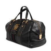 Gucci Black Aviatrix Large Boston Bag
