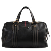 Gucci Black Aviatrix Large Boston Bag