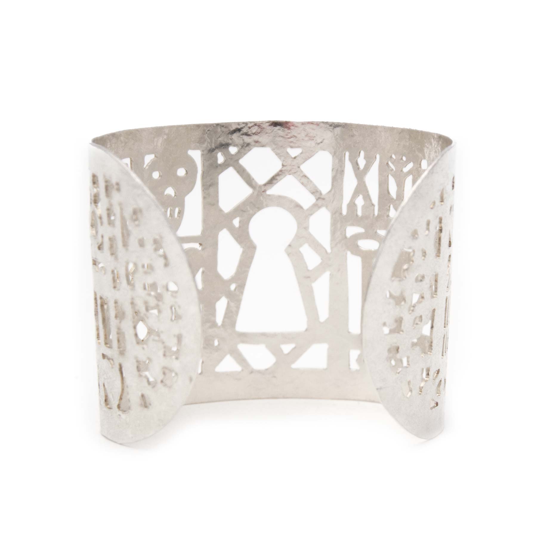 Are you looking for an authentic Wouters & Hendrix Silver Cut-Out Bangle?