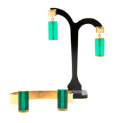 shop online your secondhand Wouters & Hendrix Green And Gold Jewelry Set