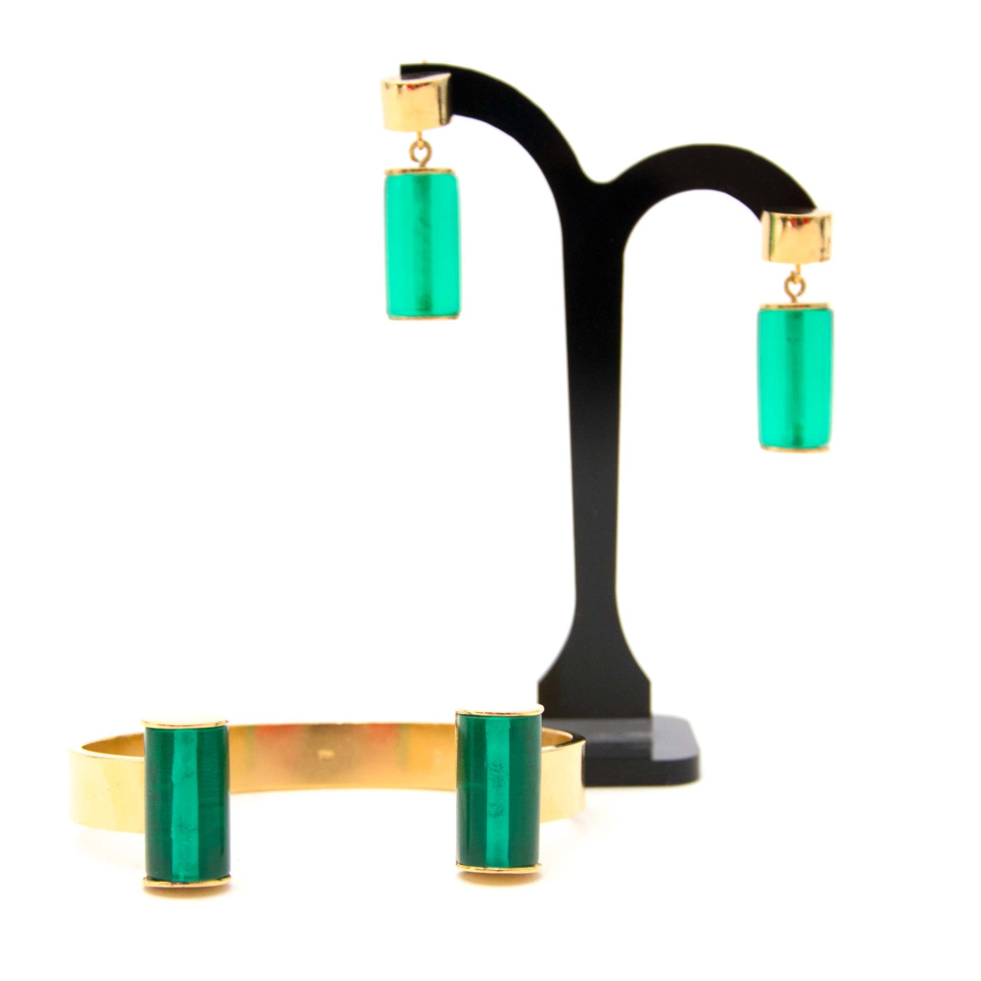 shop online your secondhand Wouters & Hendrix Green And Gold Jewelry Set