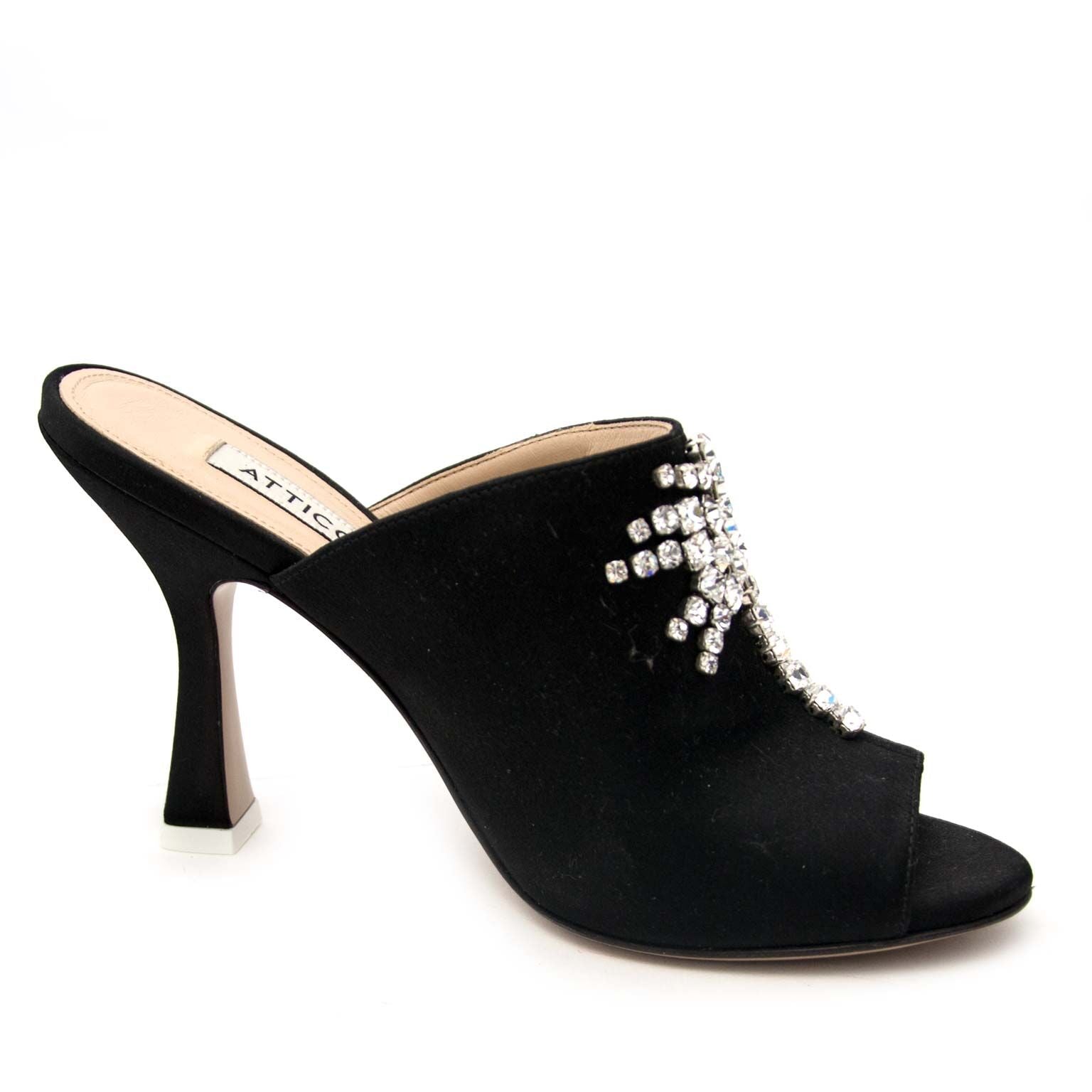 Secondhand Attico mules with palm trees