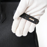 shop safe online secondhand designer Hermes Birkin 35 Black Togo GHW +INVOICE webshop labellov.com