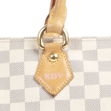 Sac porté épaule Louis Vuitton Damier Azur Saleya