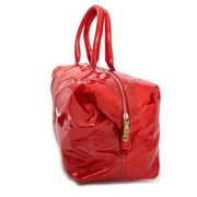 Side of red YSL bag for sale online at Labellov secondhand luxury