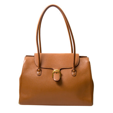 fashion vintage Delvaux cognac online safe webshop