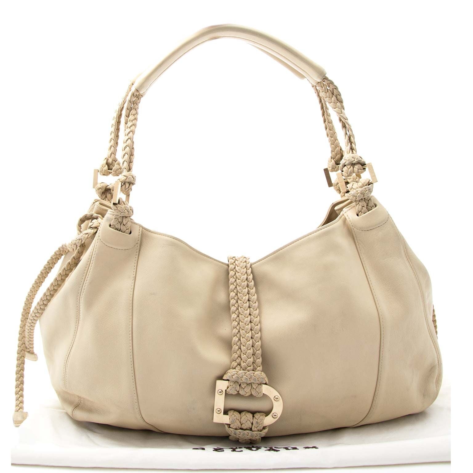 koop Delvaux Beige Eugene Bag en betaal velig online