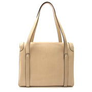 buy secondhand Delvaux Beige Leather Handbag at labelloc