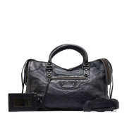 Shop safe online at Labellov in Antwerp, Brussels and Knokke this 100% authentic second hand Balenciaga Black Classic City Bag