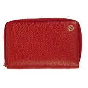Shop 100% authentic second-hand Gucci Red Zip Compact Wallet on Labellov.com