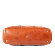Yves Saint Laurent Muse One Bourbon Leather Bag now for sale at labellov vintage fashion webshop belgium
