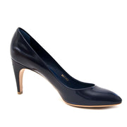 bleu foncé Louis Vuitton pump vue de côté