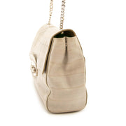Yves Saint Laurent Le Sixieme Grey Leather Bag