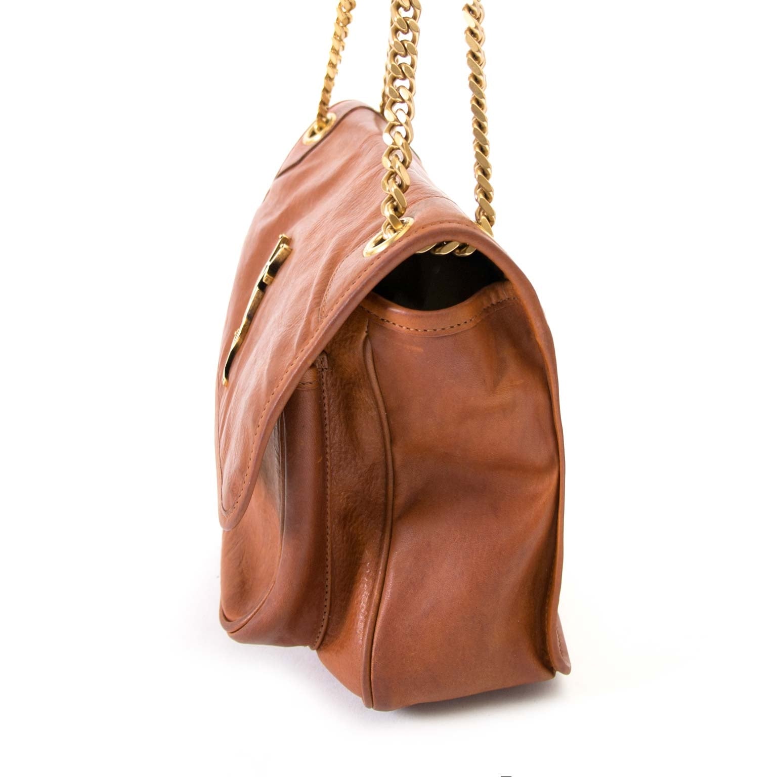 Yves Saint Laurent Medium Niki Brown Leather Bag