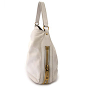 Yves Saint Laurent White Caviar Leather Hobo Bag Buy authentic designer Yves Saint Laurent YSL secondhand bags at Labellov at the best price. Safe and secure shopping. Koop tweedehands authentieke Yves Saint Laurent tassen bij designer webwinkel labellov