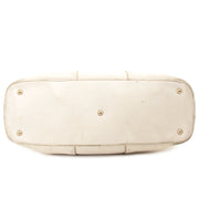 Yves Saint Laurent White Muse Bag for sale