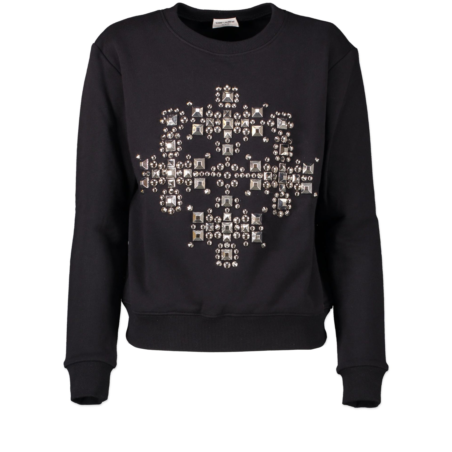 100% authentic Saint Laurent Embellished Sweatshirt - size XS for the best price