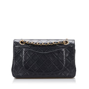 Shop safe online at Labellov in Antwerp, Brussels and Knokke this 100% authentic second hand Chanel Black Lambskin Small Classic Flap