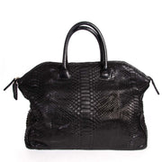 Achetez en ligne second main ce sac Zagliani noir python Tomodachi bowling.