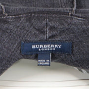 Buy online an authentic second hand Burberry London black pleated denim bottom - Size: 36 in very good condition at Labellov in Antwerp.