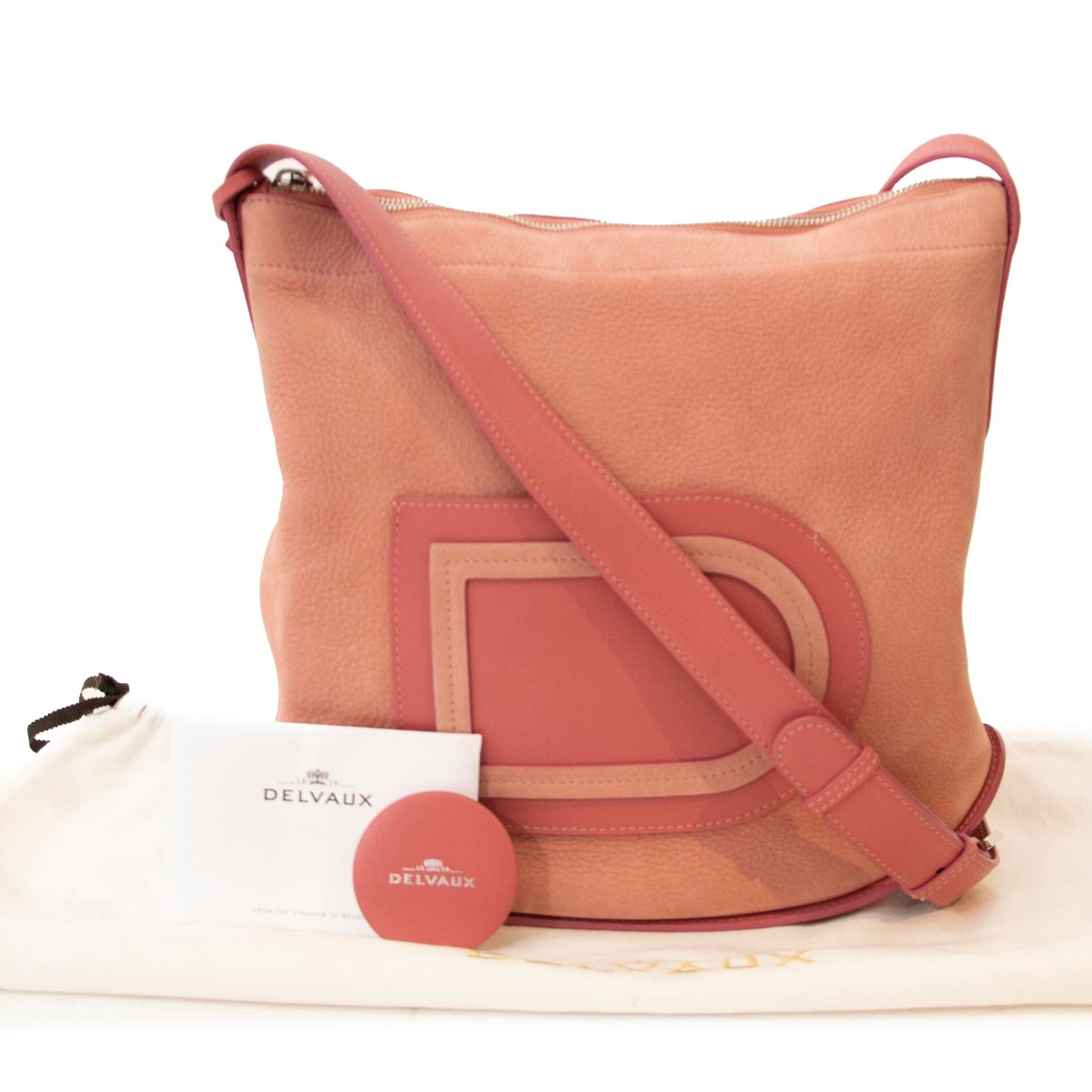 Pink Delvaux Pin bag