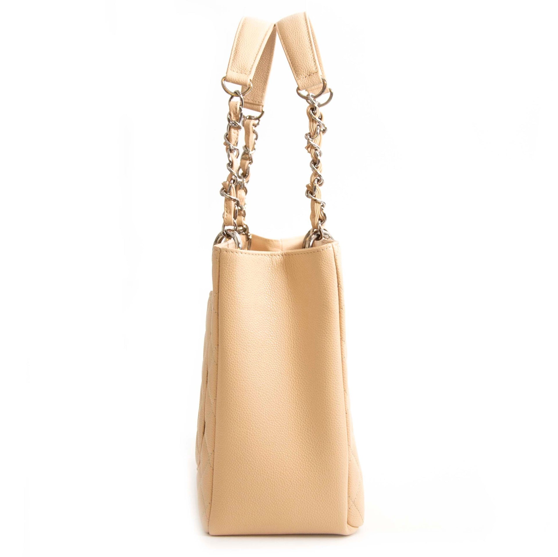 Chanel Caviar GST Beige