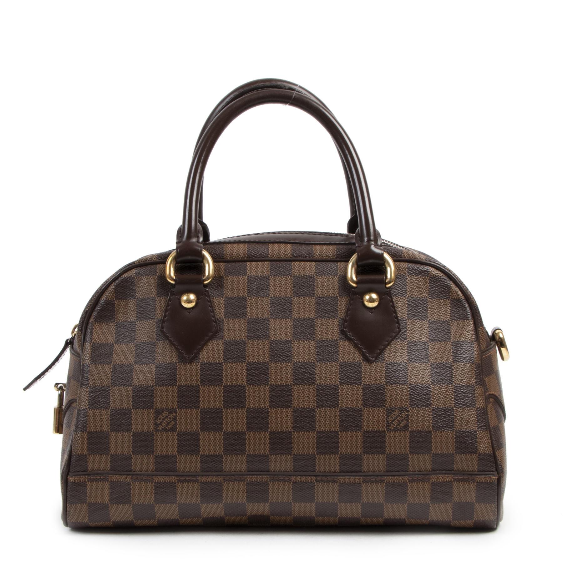 Louis Vuitton Duomo Bowling Bag Ebene Damier ○ Labellov ○ Buy and Sell  Authentic Luxury